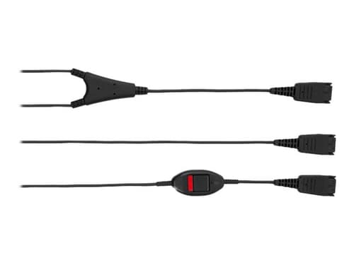 Jabra Supervisor Y-cord Svart Kabel