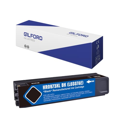 Gilford Blæk Sort Dh-973xlbk 10k - For Pagewide