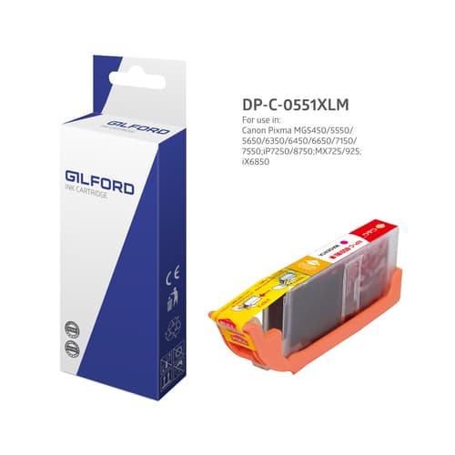 Gilford Muste Magenta Dc-551m Xl