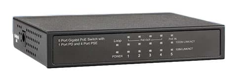 Direktronik Poe Expander 4-port With Poe In (802.3at)