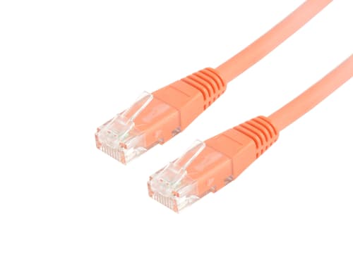 Prokord Nätverkskabel / Patchkabel Lszh Rj-45 Cat 5e 0.5m Orange