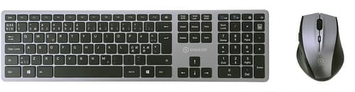 Voxicon Näppäimistö 280 Slim Metal Wireless Pohjoismainen