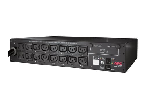 Apc Ap7911b Strømforsyningsenhed (pdu) 16 Ac Stikkontakt(er) 2u Sort