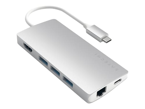Satechi Aluminum Multi-port Adapter V2 Usb-c 3.2 Gen 1 (3.1 Gen 1)