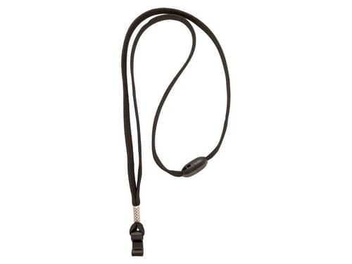 Cardkeep Lanyard Musta 9mm Turvaklipsi Ja Urheilukiinnike 100kpl