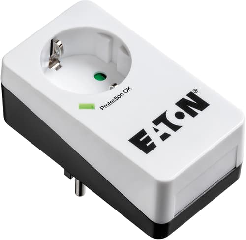 Eaton Protection Box 1 DIN - Strømstødsbeskytter - AC 220-250 V - 4000 Watt - output-stikforbindelser: 1 - hvid