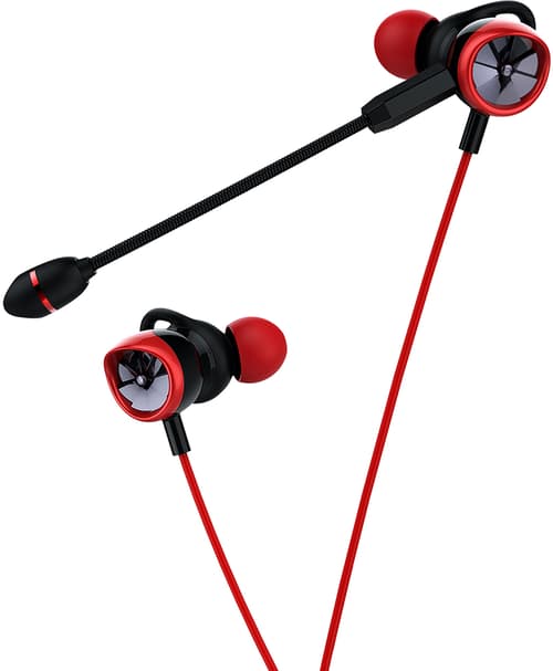 Voxicon In-ear Headset E-sport G200 Röd, Svart
