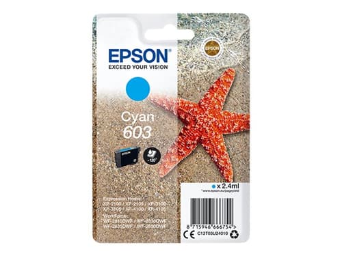 Epson Muste Syaani 603 2.4ml