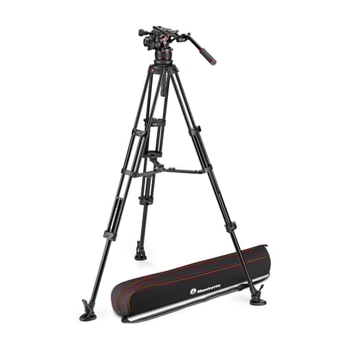 Manfrotto Nitrotech 612 + Alu Twin Ms Tripod billede