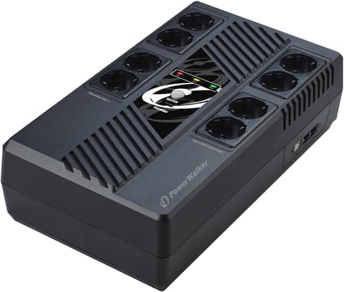 BlueWalker 10121162 - PowerWalker VI MS - 1000VA/600W - Line Interactive UPS