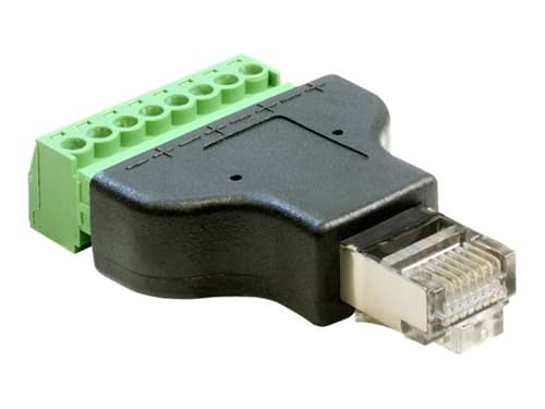 Delock Rj45 Connector Terminal 8-pin Rj-45 8-pin billede