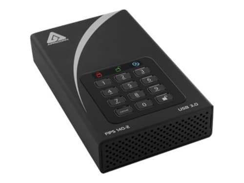 Apricorn Aegis Padlock Dt 18tb Desktop Drive 256-bit Fips Musta