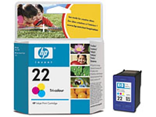 Hp Blæk Farve No.22 billede