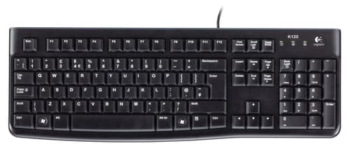 Logitech K120 -britannia Langallinen Englanti