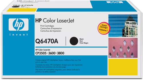 Hp Toner Musta 501a 6k - Q6470a