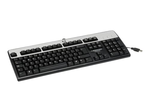 Hp Usb Standard Keyboard Tangentbord Swiss Ledningsført Schweizisk
