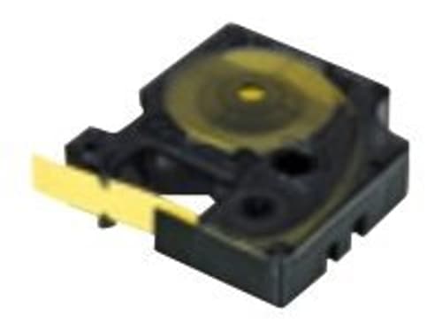 Dymo Tape Rhinopro Heat Shrink 24mm Sort/hvid billede