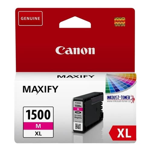 Canon Blæk Magenta Pgi-1500xl M