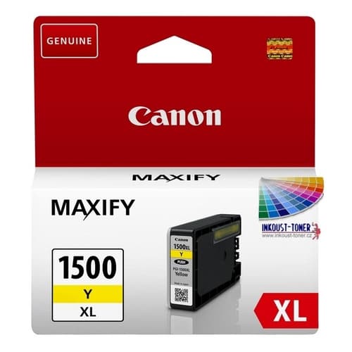 Canon Bläck Gul Pgi-1500xl Y