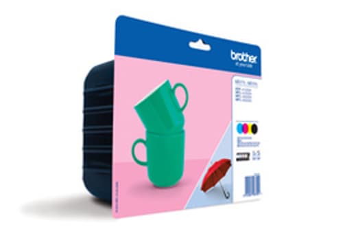 Brother Muste Monipakkaus Lc227xlvalbpdr Bk, C, M, Y