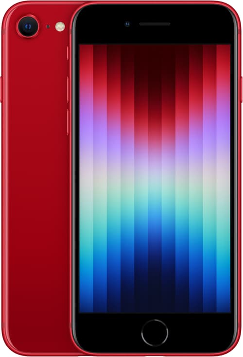 Apple iPhone SE (2022) 128GB Rood (MMXL3ZD/A) | Dustin.nl