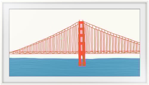 Samsung Alternativ Ram 85"" White Modern