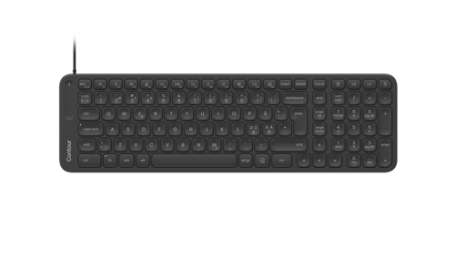 Contour Design Balance Mid-size Wired Ledningsført Nordisk Tastatur