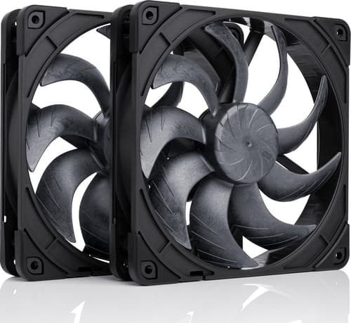 Noctua NF-A14x25 G2 PWM Sx2-PP chromax.svart Fläkt 2-pack