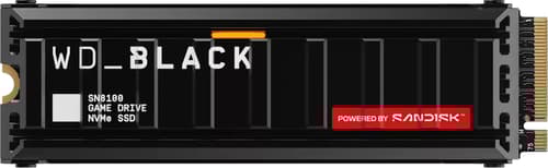 Sandisk Black Sn8100 2tb Ssd Heatsink M.2 Pcie 5.0 billede