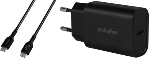 Cirafon Charger Kit Iphone + Cable Svart