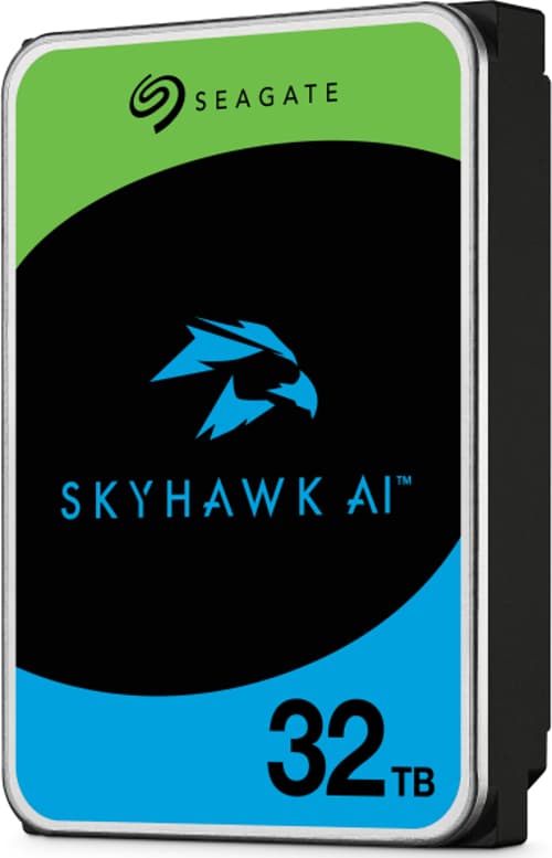 Seagate Skyhawk Ai 32tb 3.5 tommer 7200r/min Sata 6.0 Gbit/s Hdd