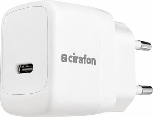 Cirafon Hurtigoplader Micro 30w Usb-c Hvid