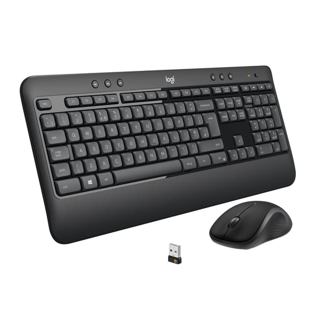 Logitech MK540 Advanced Nordisk Tastatur og mus-sæt
