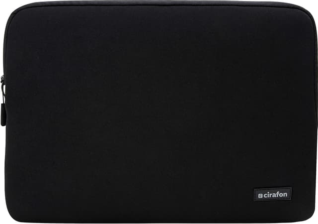 Cirafon Laptop Sleeve 15.6" Memory foam Musta
