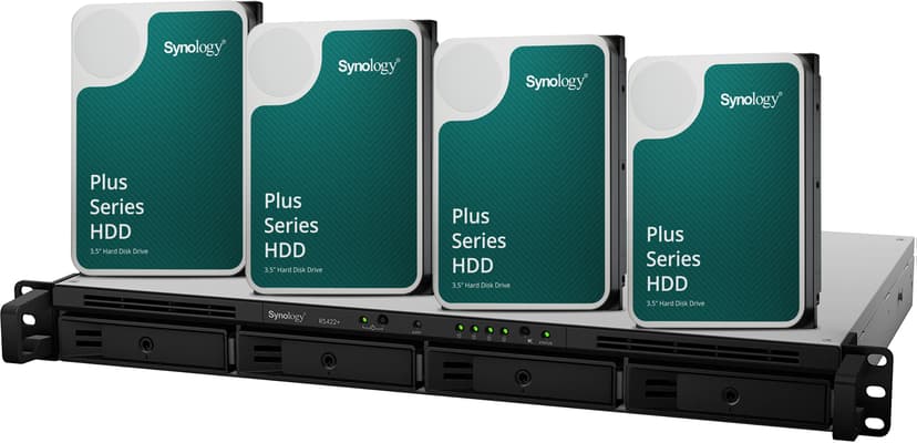 Synology RS422+ with 4 Pre-installed 4TB drives (16TB)