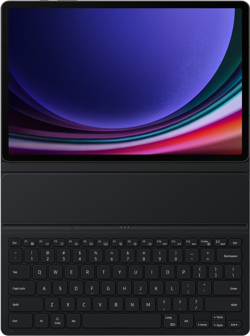 Samsung Book Cover Keyboard Slim Galaxy Tab S9+ Pohjoismainen