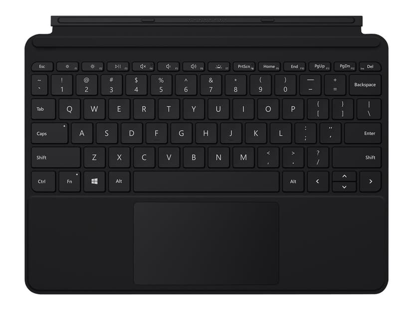 Microsoft Type Cover Surface Go Pohjoismainen Musta