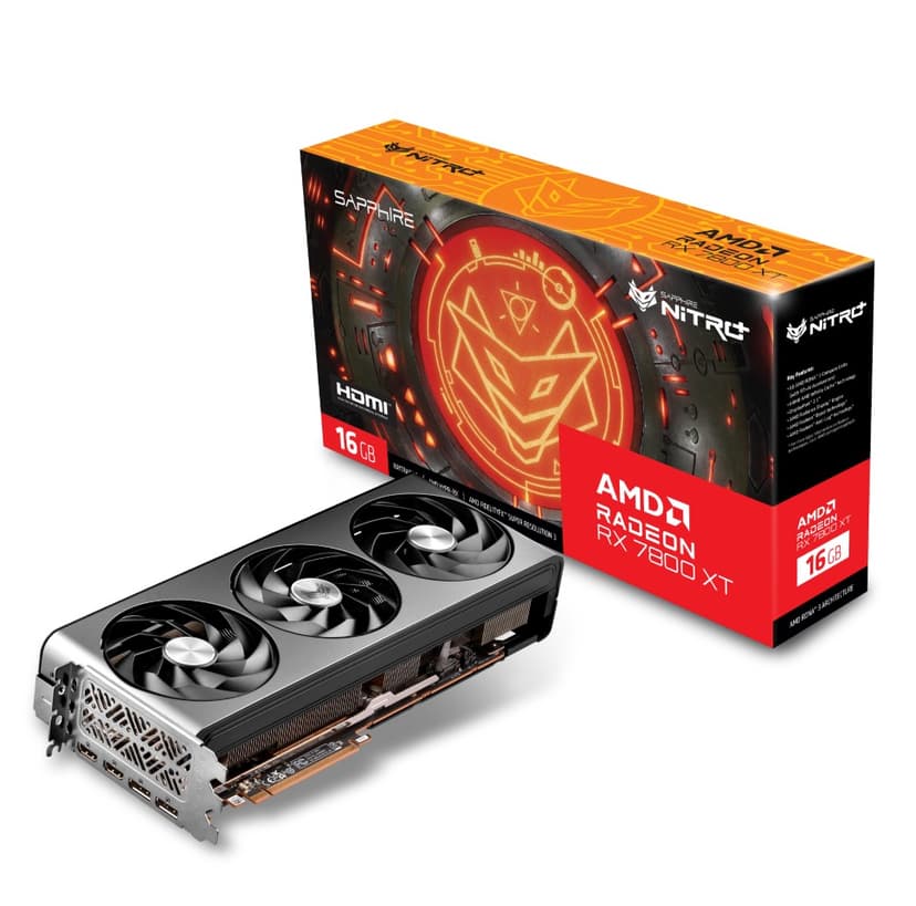 Sapphire Nitro+ AMD Radeon RX 7800 XT