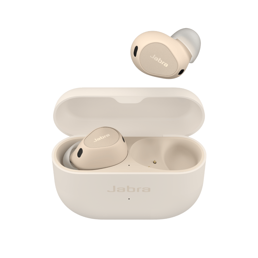 Jabra Elite 10 - Cream True wireless-hodetelefoner Stereo Beige