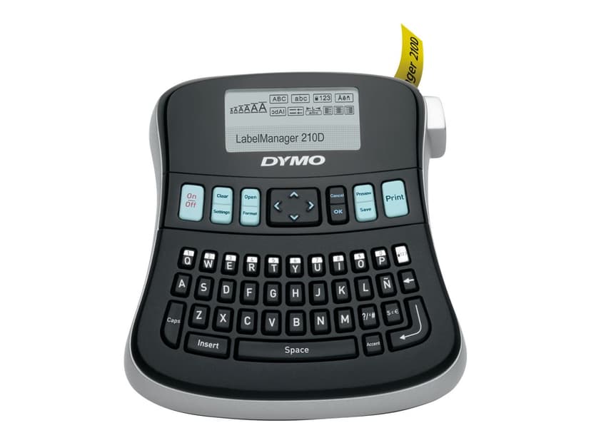 Dymo LabelManager 210D QWERTY Kit Case