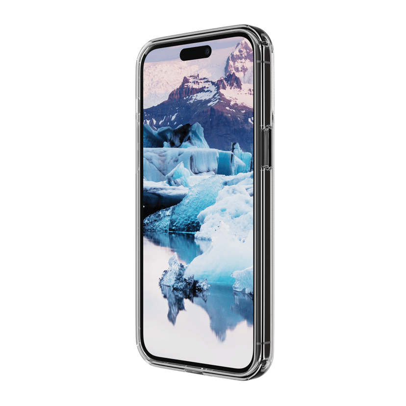 dbramante1928 Iceland Pro Magsafe iPhone 15 Pro Läpinäkyvä, Valkoinen