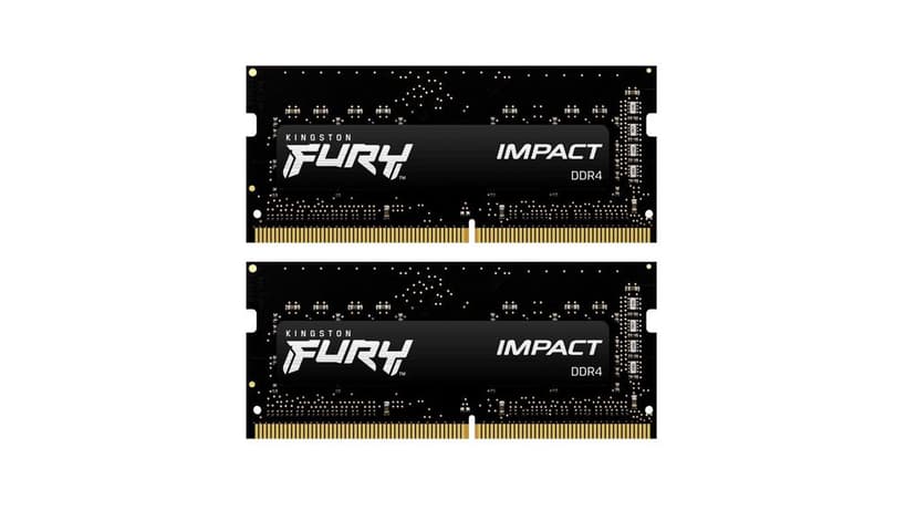 Kingston Kingston Technology FURY Impact muistimoduuli 16 GB 2 x 8 GB DDR4