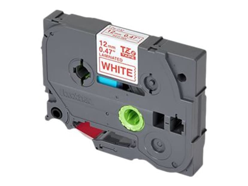 Brother Tape 12mm TZe-232 Punainen/Valkoinen