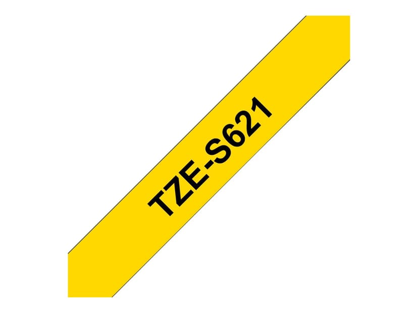 Brother Tape 9mm TZe-S621 Musta/Keltainen Extra Vahva