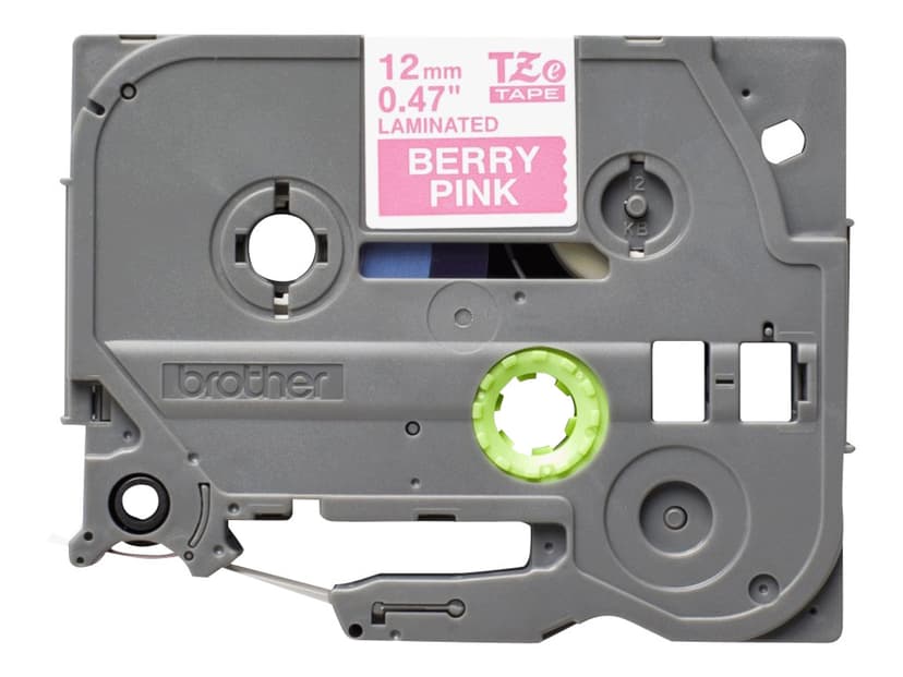 Brother Tape 12mm TZe-MQP35 Valkoinen/Vaaleanpunainen