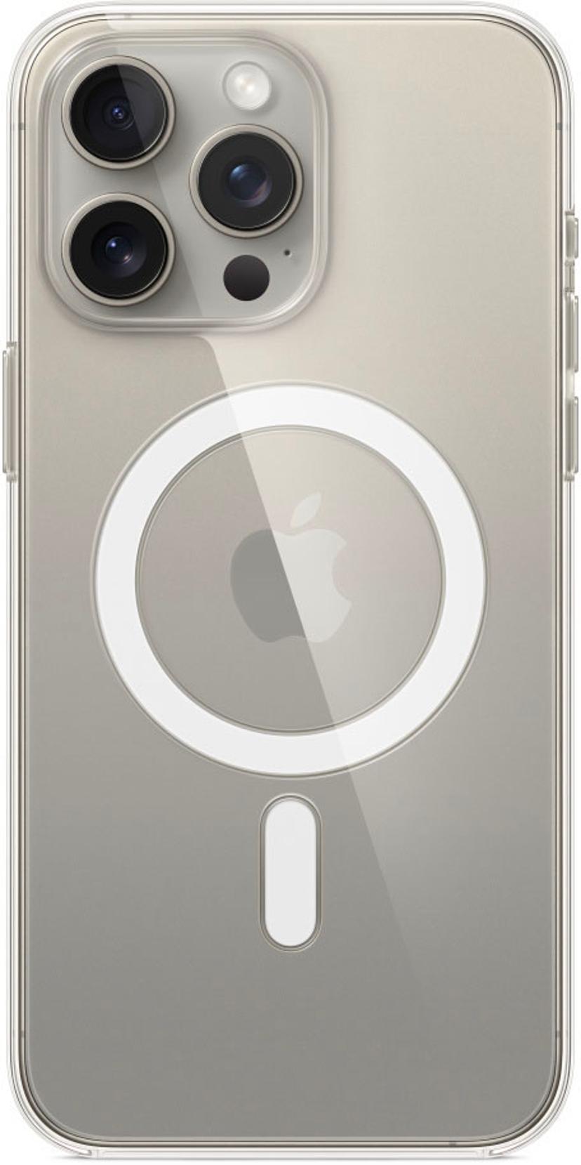 Apple Clear Case With Magsafe iPhone 15 Pro Max Läpinäkyvä