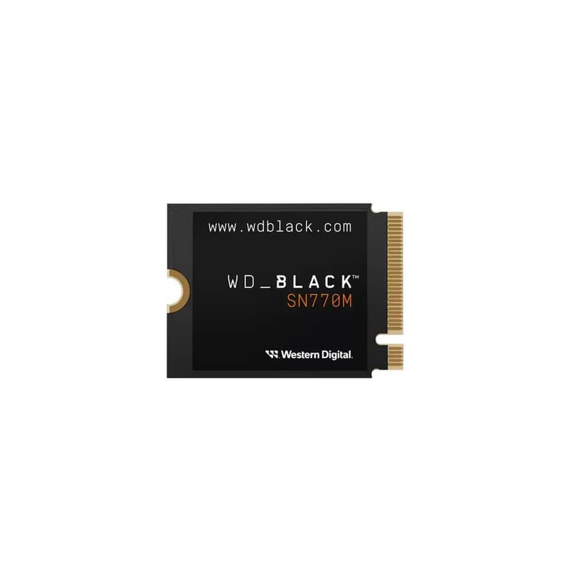 WD Black SN770M SSD-levy 2000GB M.2 2230 PCI Express 4.0 x4 (NVMe)