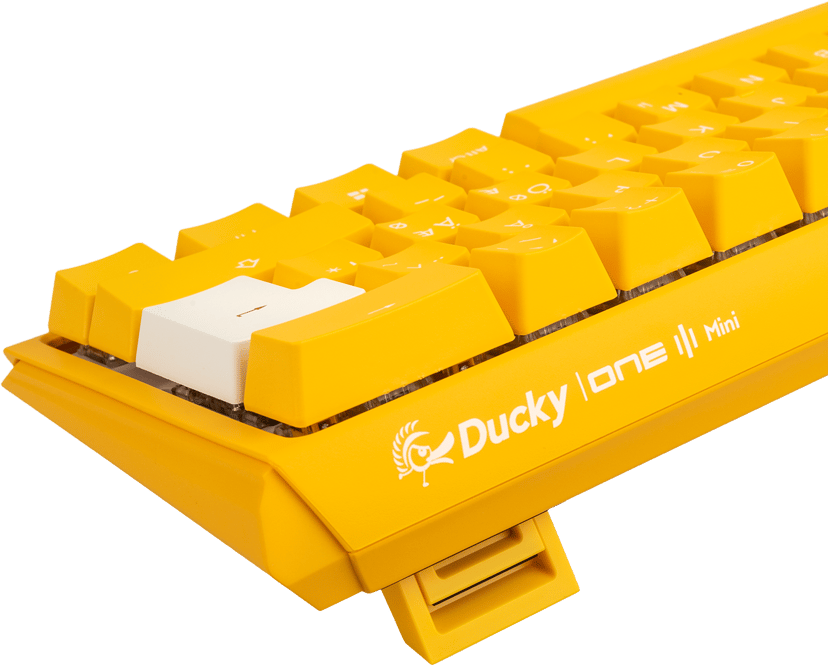 Ducky One 3 Yellow Mini 60% MX Brown Pohjoismainen