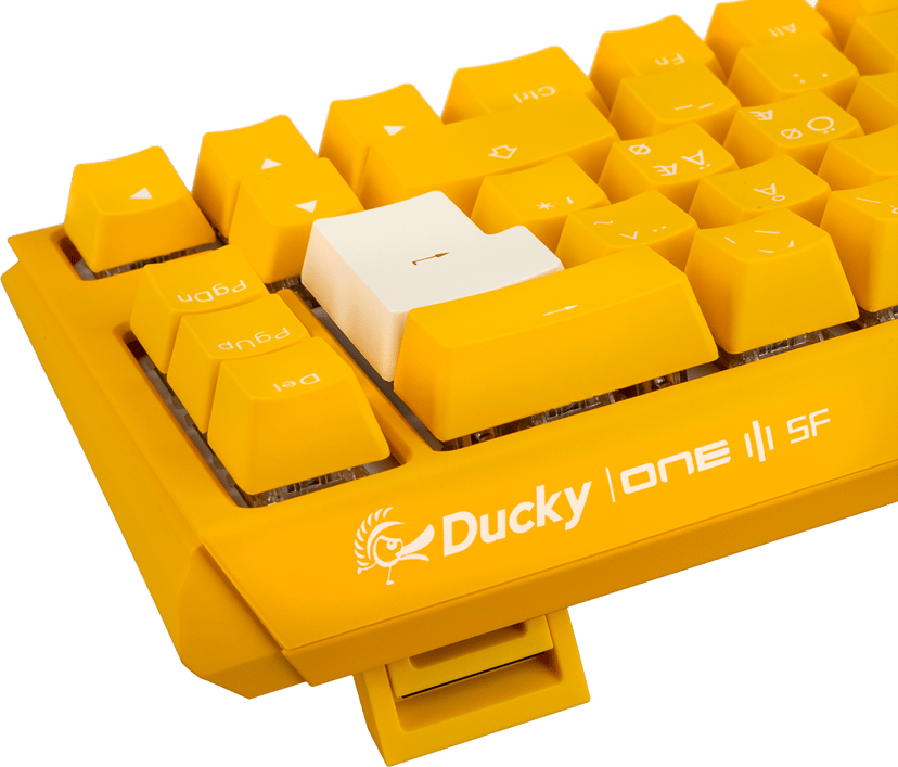 Ducky One 3 Yellow SF 65% MX Silver Pohjoismainen