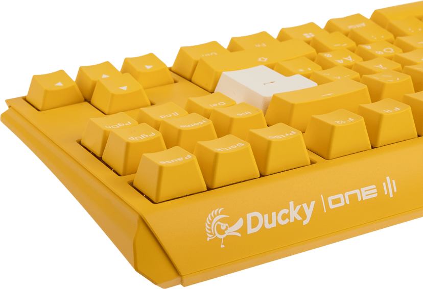 Ducky One 3 Yellow TKL MX Brown Pohjoismainen